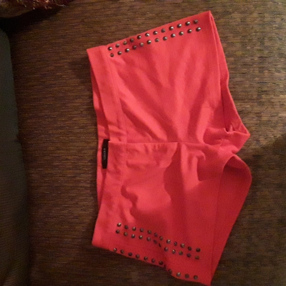 Red shorts